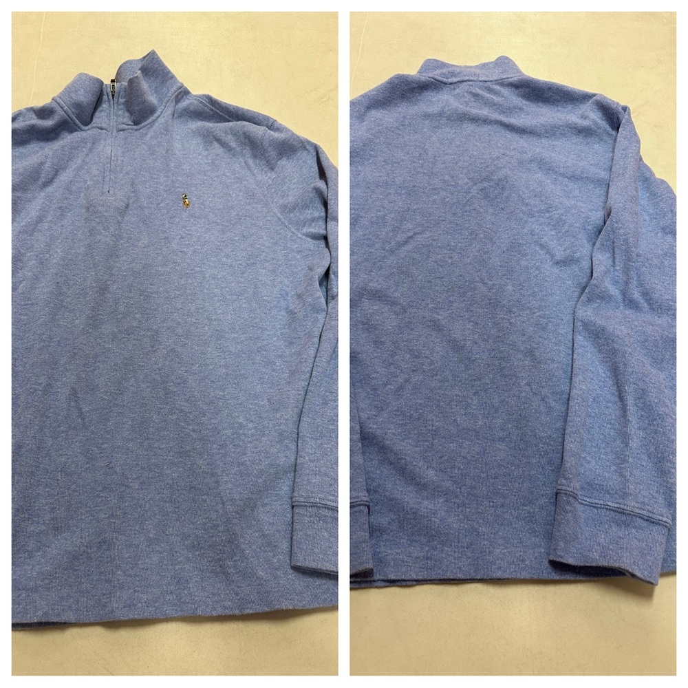 POLO Ralph Lauren quarter zip sweater size L
Estate Rib B311